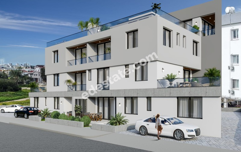 Lefkoşa K.Kaymaklı'da TÜRK KOÇANLI SATILIK  2+1 PENTHOUSE DAİRELER