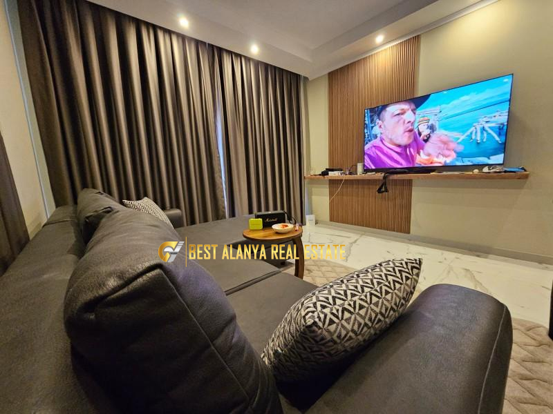 MAHMUTLAR HİLL RESİDENCE KİRALIK EŞYALI 1+1 DAİRE  ALANYA ANTALYA 