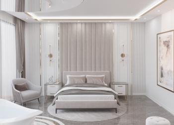 Kıbrıs Girne Çatalköy bölgesinde Türk Tapulu Denize Sıfır Kendi Koyu Bulunan Süper Lüks Triplex Villa 