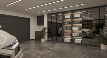Kıbrıs Girne Çatalköy bölgesinde Türk Tapulu Denize Sıfır Kendi Koyu Bulunan Süper Lüks Triplex Villa 