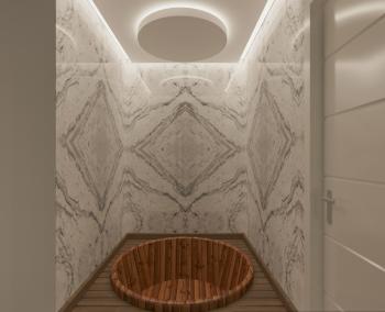 Kıbrıs Girne Çatalköy bölgesinde Türk Tapulu Denize Sıfır Kendi Koyu Bulunan Süper Lüks Triplex Villa 