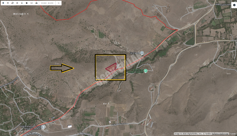 AFYON ÜÇOK EMLAKTAN DEĞİRMEN AYVALLI DA SATILIK YOL ÜZERİ 7.500M² BÜYÜKLÜĞÜNDE FIRSAT TARLA