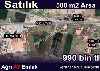 MEYDANIN İLERİSİNDE TRAFİK BÖLGE DENETLEME KARŞISI  500 M2 ACİL SATILIK ARSA