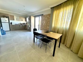 Kıbrıs Girne Çatalköy Eşyalı Deniz ve Dağ Manzaralı Satılık 3+1 Dubleks İkiz Villa