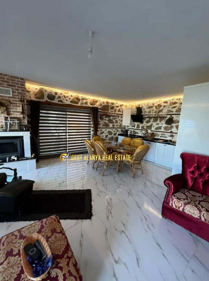 TAŞ VİLLA KARGICAK 4+1 MAYIS AYINA KADAR KİRALIK AYLIK 800 €