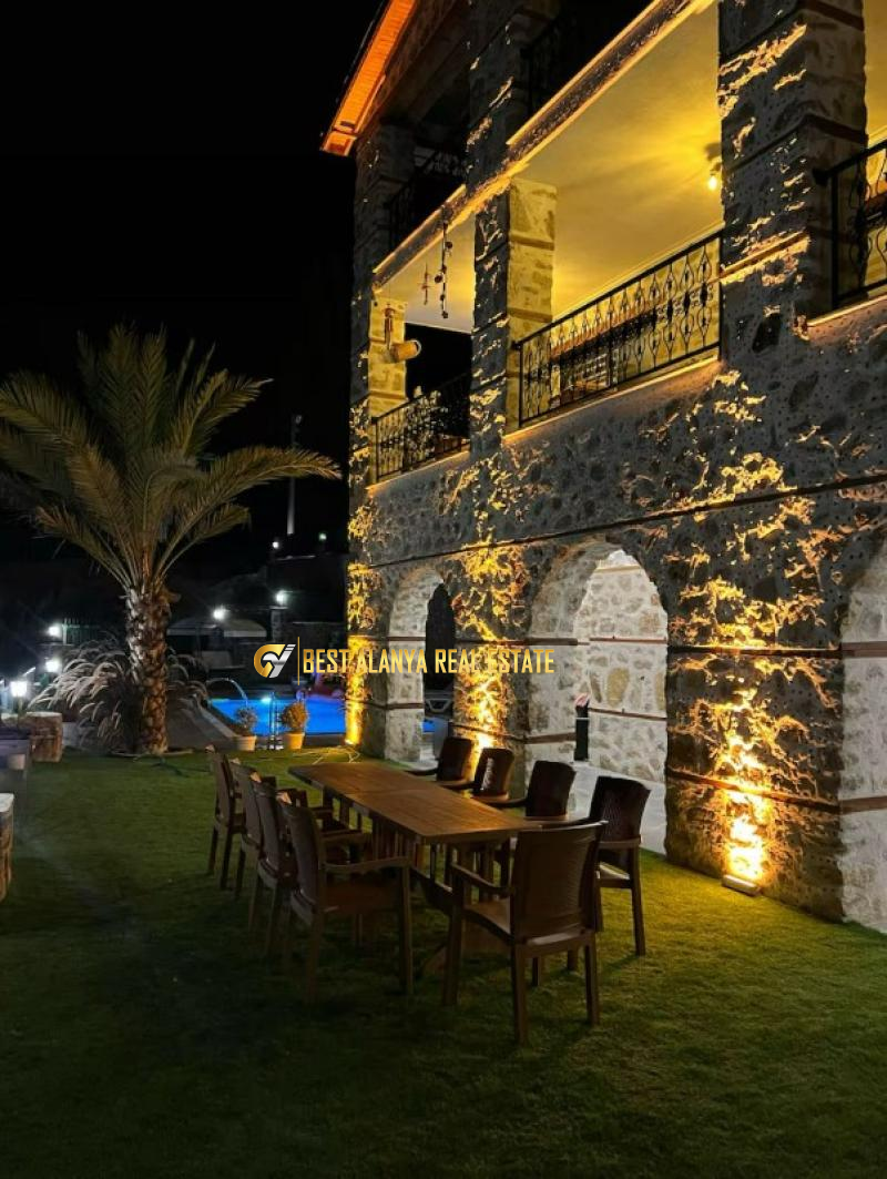 TAŞ VİLLA KARGICAK 4+1 MAYIS AYINA KADAR KİRALIK AYLIK 800 €