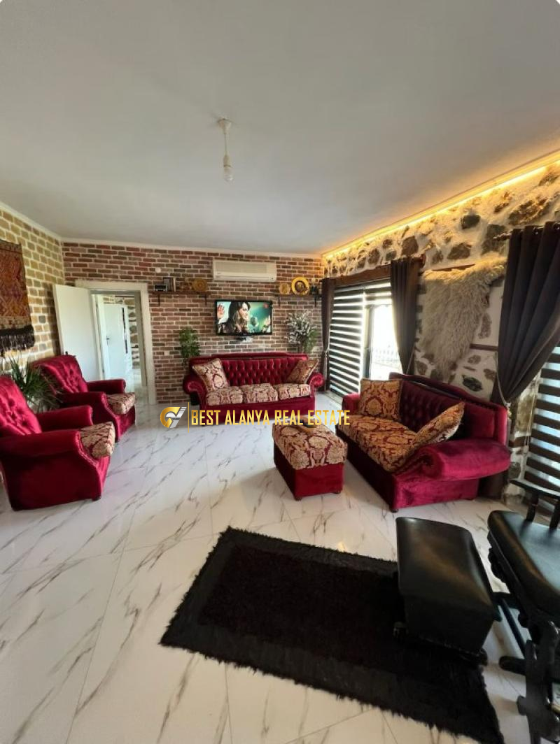 TAŞ VİLLA KARGICAK 4+1 MAYIS AYINA KADAR KİRALIK AYLIK 800 €