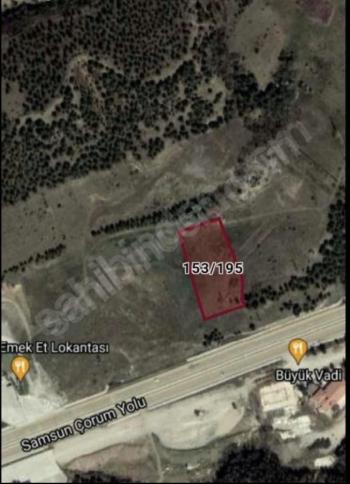 Güvenay - Çorum Samsun Yolu Üzeri Ticari İmarlı Arsa 