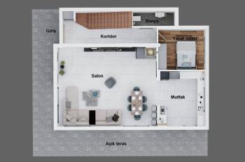 Kıbrıs Girne Ozanköy Bölgesinde Satılık 4+1 Havuzlu Türk Malı Tapulu Villa