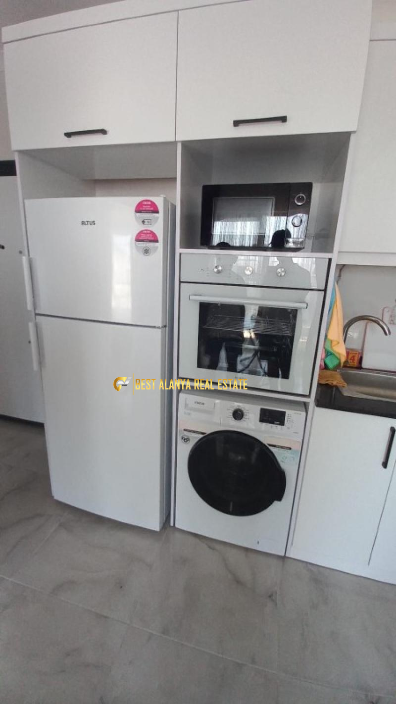 DEMİRTAŞ ALANYA KİRALIK EŞYALI 1+1 RESİDENCE DAİRE AYLIK KİRA BEDELİ 400 € ALANYA ANTALYA