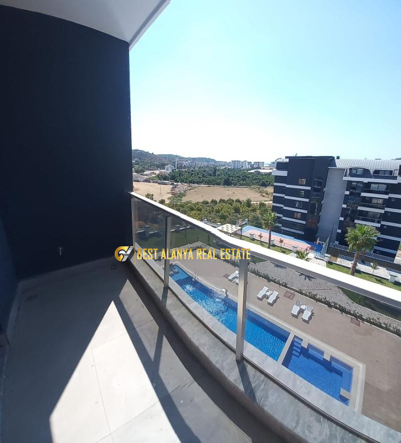 DEMİRTAŞ ALANYA KİRALIK EŞYALI 1+1 RESİDENCE DAİRE AYLIK KİRA BEDELİ 400 € ALANYA ANTALYA