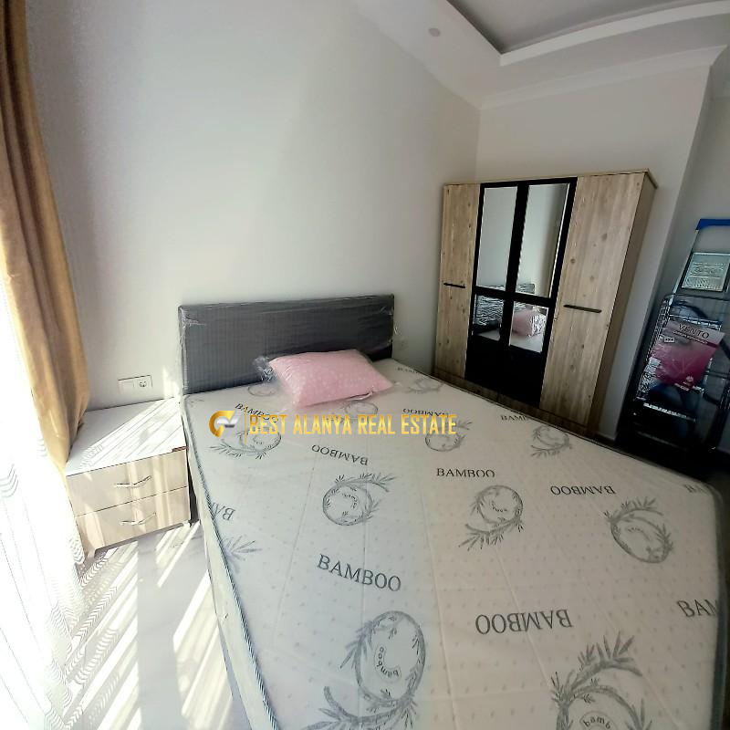 DEMİRTAŞ ALANYA KİRALIK EŞYALI 1+1 RESİDENCE DAİRE AYLIK KİRA BEDELİ 400 € ALANYA ANTALYA