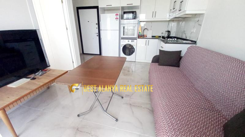 DEMİRTAŞ ALANYA KİRALIK EŞYALI 1+1 RESİDENCE DAİRE AYLIK KİRA BEDELİ 400 € ALANYA ANTALYA