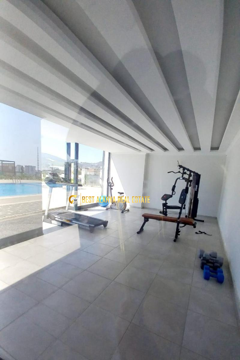 DEMİRTAŞ ALANYA KİRALIK EŞYALI 1+1 RESİDENCE DAİRE AYLIK KİRA BEDELİ 400 € ALANYA ANTALYA