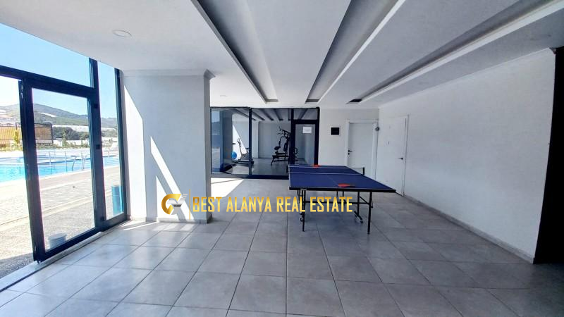 DEMİRTAŞ ALANYA KİRALIK EŞYALI 1+1 RESİDENCE DAİRE AYLIK KİRA BEDELİ 400 € ALANYA ANTALYA