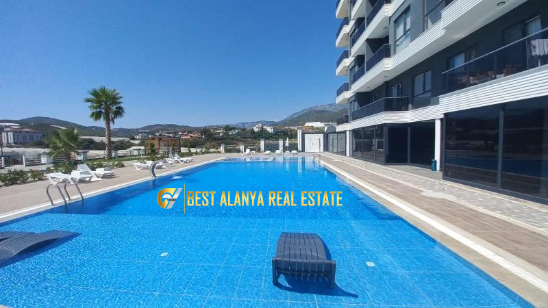 DEMİRTAŞ ALANYA KİRALIK EŞYALI 1+1 RESİDENCE DAİRE AYLIK KİRA BEDELİ 400 € ALANYA ANTALYA