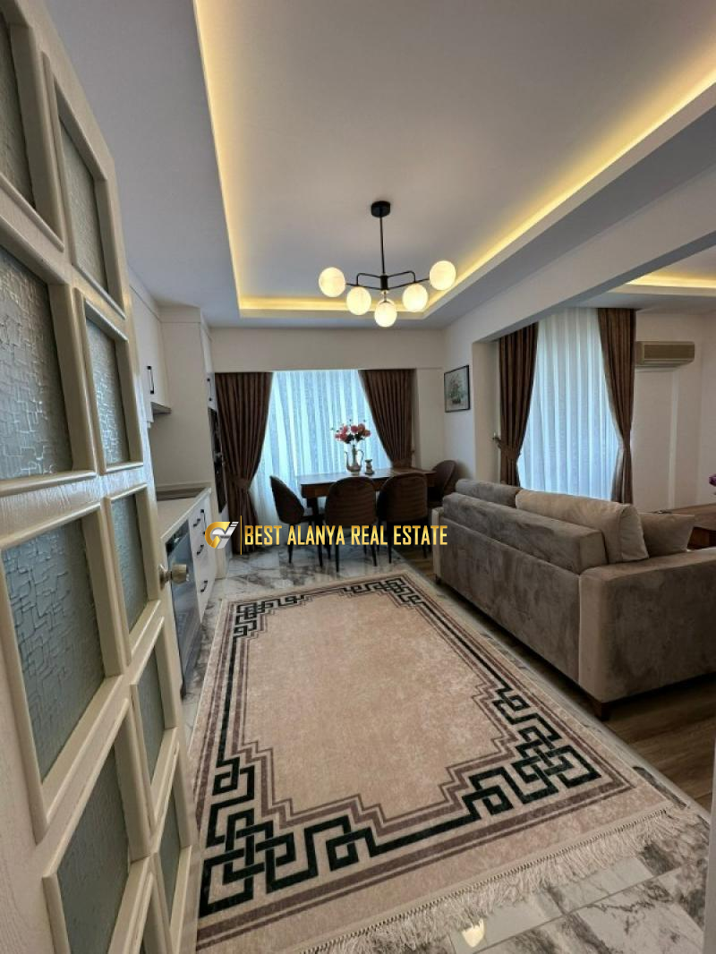 ALANYA HACET MAHELLESİNDE KİRALIK 2+1 EŞYALI DAİRE ALANYA ANTALYA