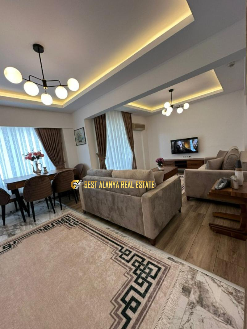 ALANYA HACET MAHELLESİNDE KİRALIK 2+1 EŞYALI DAİRE ALANYA ANTALYA