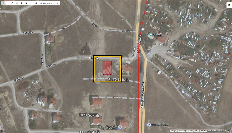 AFYON ÜÇOK EMLAKTAN ERTUĞRUL GAZİ MAH SATILIK 300M FIRSAT ARSA