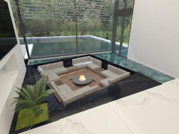 Kıbrıs Girne Edremit Bölgesinde 7+2 Süper Lüks Kapanmaz Deniz Manzaralı Villa 