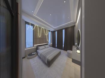 Kıbrıs Girne Edremit Bölgesinde 7+2 Süper Lüks Kapanmaz Deniz Manzaralı Villa 