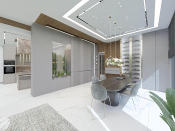 Kıbrıs Girne Edremit Bölgesinde 7+2 Süper Lüks Kapanmaz Deniz Manzaralı Villa 
