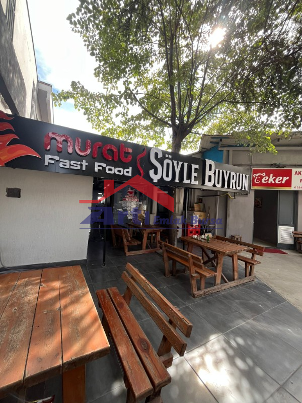 KÜÇÜK SANAYİ SİTESİNDE DEVREN KİRALIK FASTFOOD DÜKKANI