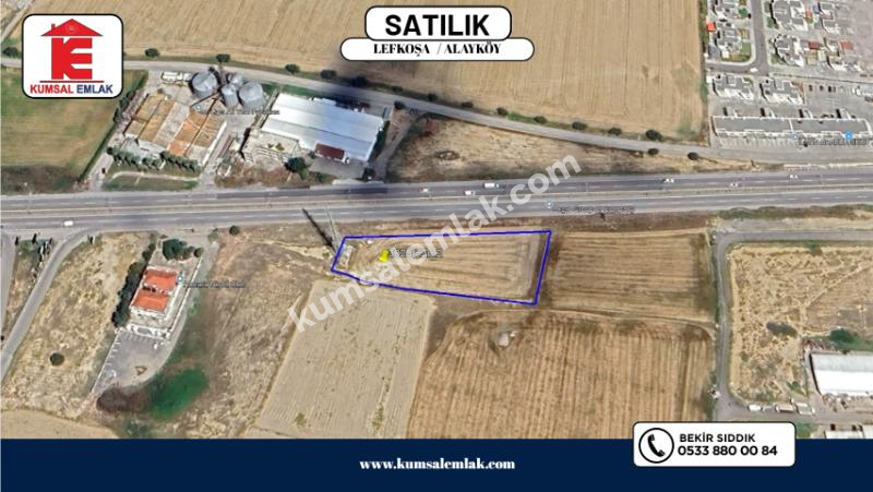 ALAYKÖY ANAYOLU ÜSTÜNDE TÜRK MALI SATILIK ARAZİ 