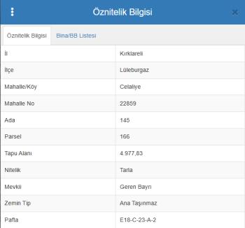 LÜLEBURGAZ CELALİYE KÖYÜ RESMİ YOL MÜSTAKİL SATILIK PARSEL