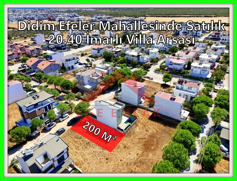 Didim'de Satılık 200 M² Villa Arsası