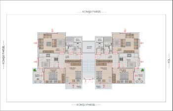AFYON ÜÇOK EMLAKTAN KANLICA MAH SATILIK 2+1 LÜX TOPRAKTAN DAİRELER