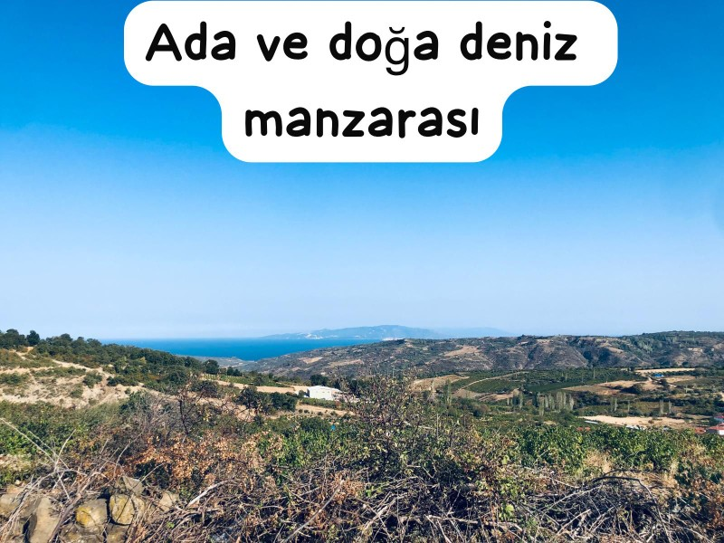 TEKİRDAĞ ŞARKÖY DENİZ VE ADA MANZARALI 5.307M2 İMARLI SATILIK