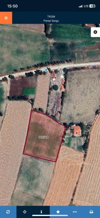 GÜVENAY - ÇORUM MERKEZ CELİLKIRI KÖYÜ GİRİŞİNDE  SATILIK TARLA