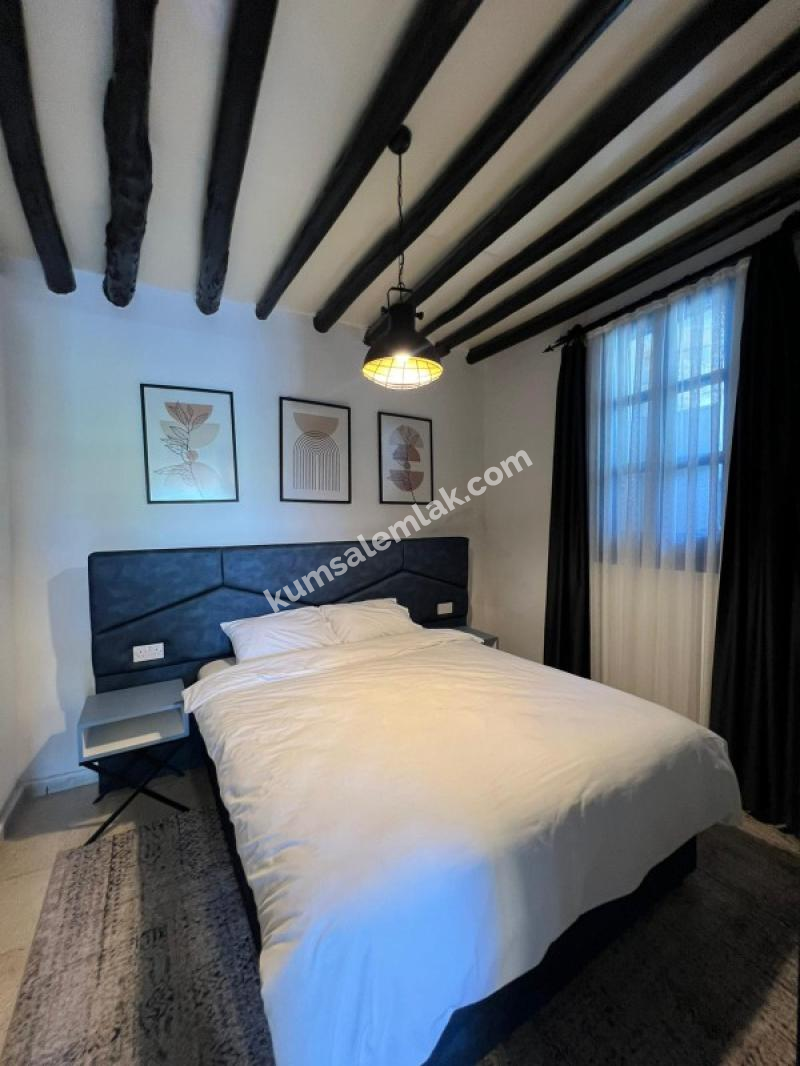 GİRNE LAPTA'DA GÜNLÜK KİRALIK 1+1 DAİRE