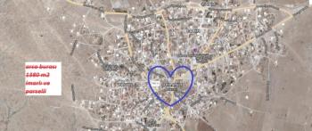 ORHANLIDA İmarlı  ve parselli  bedavadan biraz yüksek  1380 M2 satılk arsa 