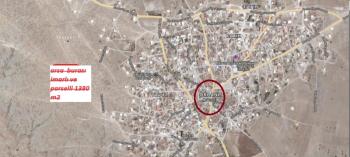 ORHANLIDA İmarlı  ve parselli  bedavadan biraz yüksek  1380 M2 satılk arsa 