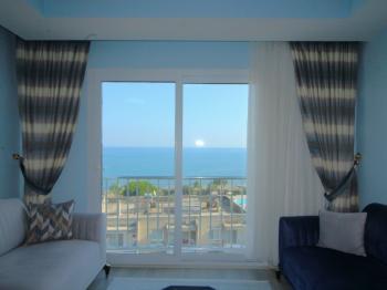 Elmas'tan Deniz Manzaralı ,Doğalgazlı ,Ebeveyn Banyolu,Full Extralı