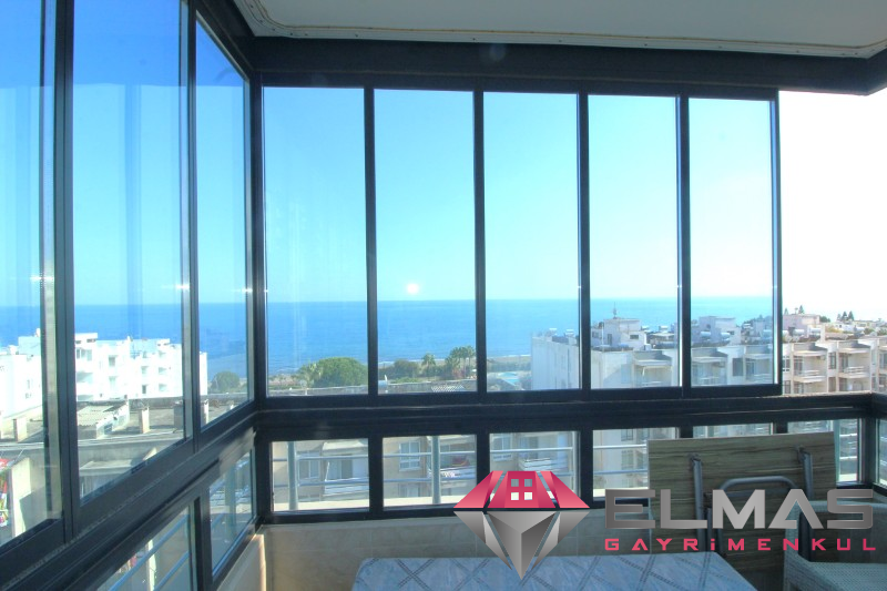 Elmas'tan Deniz Manzaralı ,Doğalgazlı ,Ebeveyn Banyolu,Full Extralı