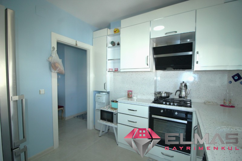 Elmas'tan Deniz Manzaralı ,Doğalgazlı ,Ebeveyn Banyolu,Full Extralı