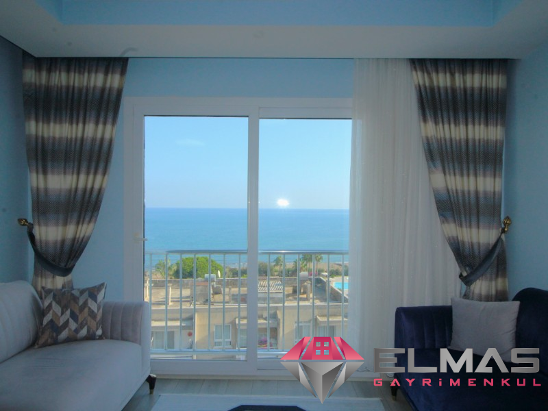 Elmas'tan Deniz Manzaralı ,Doğalgazlı ,Ebeveyn Banyolu,Full Extralı