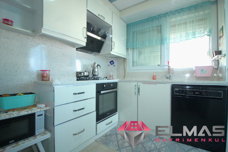 Elmas'tan Deniz Manzaralı ,Doğalgazlı ,Ebeveyn Banyolu,Full Extralı