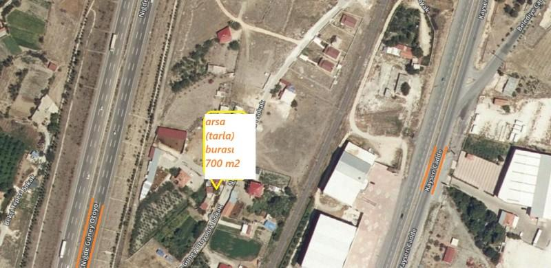 AKTAŞ YENİ MAH. 700 M2 SAT ARSA (TARLA)