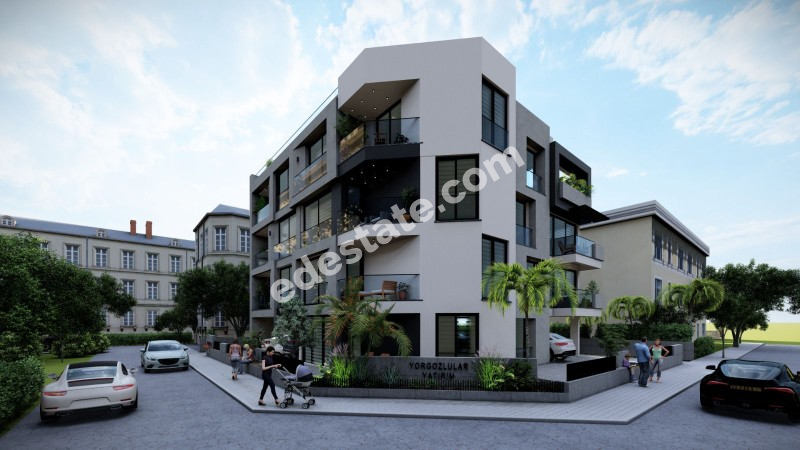 Lefkoşa Marmara Bölgesinde Yeni 2+1 SATILIK ZEMİN KAT DAİRELER