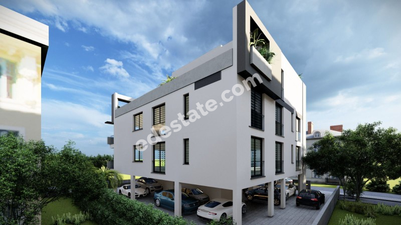 Lefkoşa Marmara Bölgesinde Yeni 2+1 SATILIK ZEMİN KAT DAİRELER