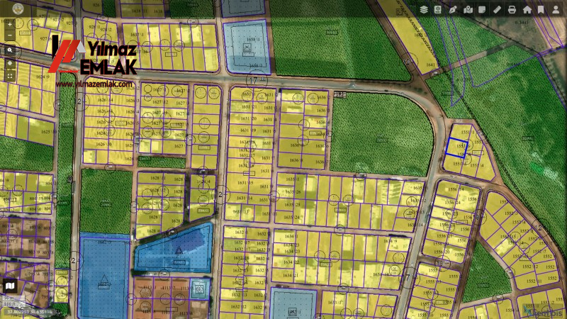 YILMAZ EMLAKTAN 17'LİK AŞİYANKENT ÇEVREYOLUNDA SATILIK 500 m² ARSA