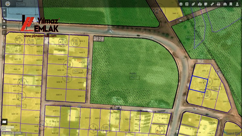 YILMAZ EMLAKTAN 17'LİK AŞİYANKENT ÇEVREYOLUNDA SATILIK 500 m² ARSA