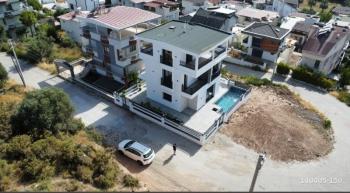  DİDİMDE PANORAMİK DENİZ VE DOĞA MANZARALI,HAVUZLU 3+1 SATILIK LÜKS MÜSTAKİL VİLLA 