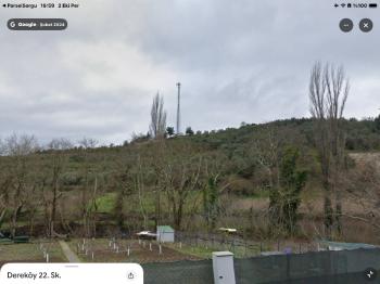 DijitalEmlak’tan Mudanya Dereköyde köye yakın yola cephe Satılık 1.460 m2 Zeytinlik. 