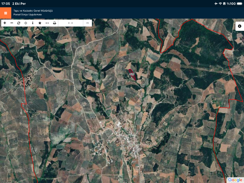 DijitalEmlak’tan Mudanya Hançerli köyünde Satılık Yatırımlık 6 dönüm Tarla. 