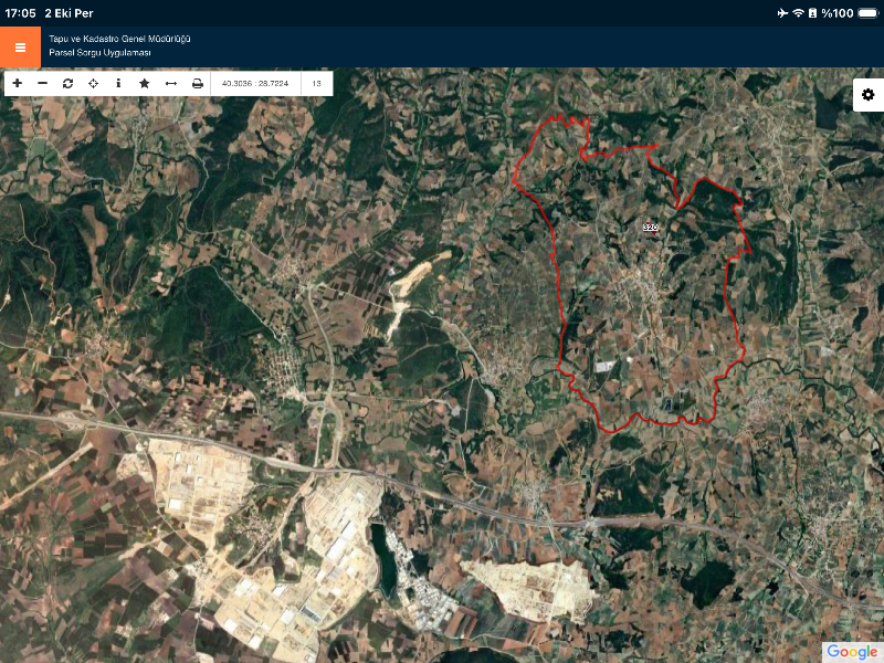 DijitalEmlak’tan Mudanya Hançerli köyünde Satılık Yatırımlık 6 dönüm Tarla. 